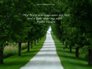 Christian Wallpaper - A Light Unto My Path